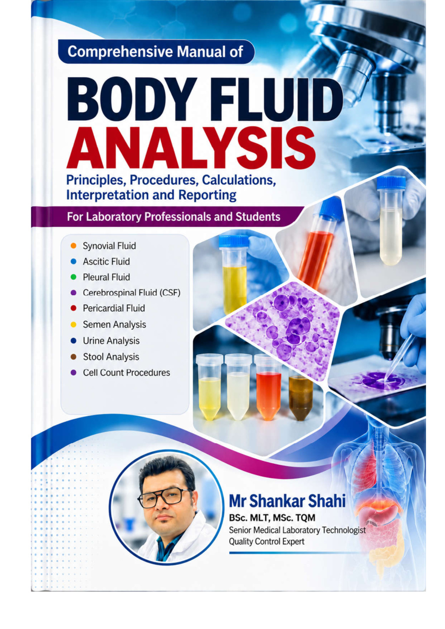 Comprehensive Manual of Body Fluid Analysis by Mr Shankar Shahi